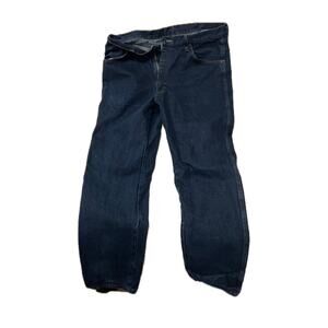Rustler Blue Straight Leg Jeans Mens 38x34